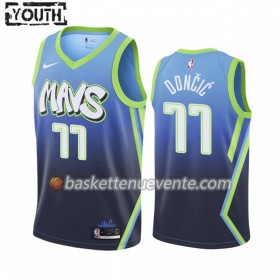 Maillot Basket Dallas Mavericks Luka Dončić 77 2019-20 Nike City Edition Swingman - Enfant